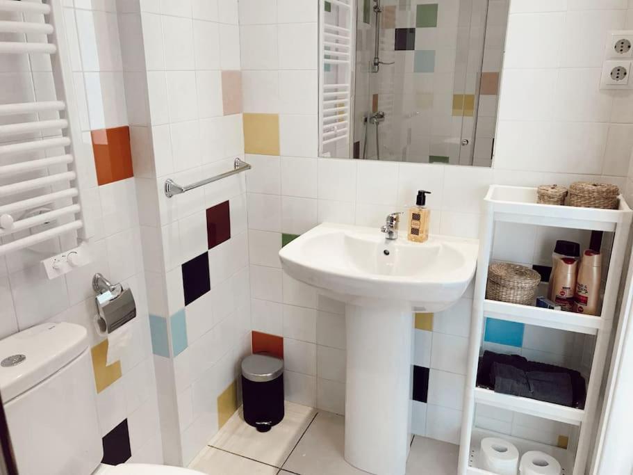 Apartamento Puerta Del Camino 7 Bilbao Bagian luar foto